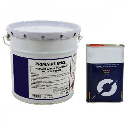 Kit Primaire Epoxy EM2 - 5539 - Kit Primaire Epoxy EM2 1Kg (0,9Kg + 0,1Kg)