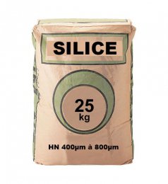 Silice HN 400µm à 800µm 25Kg