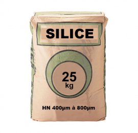 Silice HN 400µm à 800µm 25Kg